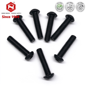 สกรูหัวหกเหลี่ยมแบบปรับแต่งได้ เหล็กกล้าคาร์บอนเคลือบออกไซด์สีดำ สกรูหัวอัลเลน - Product Image 1