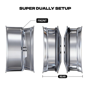 Jantes de camion en alliage forgé à profil profond 22x8.25 24x8.25 26x8.25, 8 ou 10 trous, pour F250 Sierra Silverado 2500 3500 - Product Image 6
