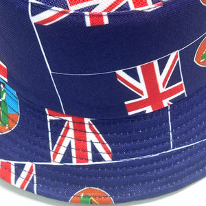 Chapeau Bob Réversible à Large Bord 100% Coton Personnalisé, Imprimé par Sublimation, Casquette de Pêcheur pour Événements Sportifs Mondiaux de Football, Idéal comme Cadeau - Product Image 3