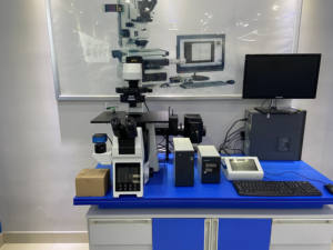 <span class=keywords><strong>Microscope</strong></span> stéréo binoculaire INNOVA avec appareil photo numérique et moniteur haute définition - Product Image 4