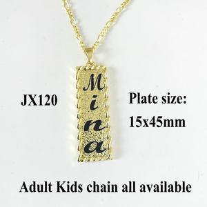 Itfabjx120 — bijou Vertical personnalisé, collier en émail, corde de fleur, chaîne, idée cadeau d'anniversaire, remise en gros, pour garçons, femmes - Product Image 2