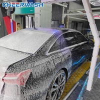 Máquina de Lavado de Autos Automática con Secadora, Máquina de Lavado de Autos Sin Contacto, Totalmente Automática, Pequeña