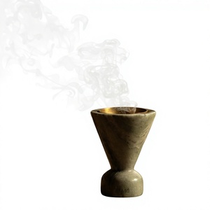 Quemador de Incienso de Resina Verde de Lujo, Mabkhara, Incienso Árabe Oud, Incienso Chino, Decoración Aromática para el Hogar para Todas las Estaciones - Product Image 1