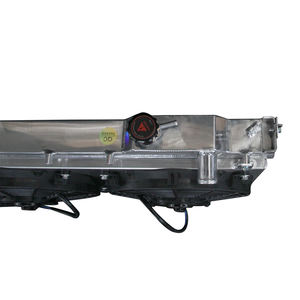 Radiador <span class=keywords><strong>de</strong></span> aluminio con ventilador <span class=keywords><strong>de</strong></span> cubierta para tanque <span class=keywords><strong>de</strong></span> agua Mazda <span class=keywords><strong>Mia</strong></span> 1989 1.6L I4 1997- - Product Image 3