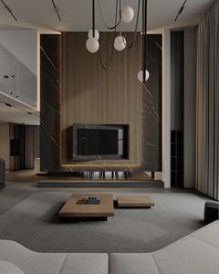 Orangefurn, solución integral de diseño de interiores para el hogar, renderizado 3D profesional, personalización personalizada para toda la casa para dormitorio de madera - Product Image 6