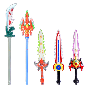 2024 Beliebteste Kinder elektrische Licht Musik Schwert Kinder Simulation Leuchten Schwert Glühen Spielzeug für Kinder Geschenke - Product Image 1