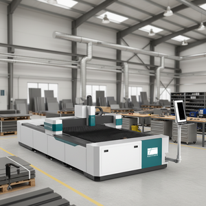 เครื่องตัดเลเซอร์ไฟเบอร์ CNC แบบเปิด กำลัง 3000W 6000W 12000W สำหรับตัดโลหะ สแตนเลส และเหล็กกล้าคาร์บอน รับผลิตแบบ OEM ODM - Product Image 1