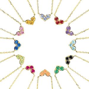 Collar de Plata de Ley S925 con Doble Aro, Diamantes de Colores de Alta Gama y Colgante de Circonio, Accesorio de Moda - Product Image 5