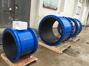 เครื่องวัดการไหลแบบแม่เหล็กไฟฟ้าขนาดเส้นผ่านศูนย์กลาง 400 มม. เครื่องวัดการไหลขนาดใหญ่ - Product Image 3