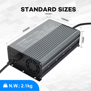 <span class=keywords><strong>Cargador</strong></span> de Litio Inteligente de Carga Rápida de 87V 12A CC con Protección OTP, <span class=keywords><strong>Adaptador</strong></span> para Reino Unido/<span class=keywords><strong>Brasil</strong></span>, para Bicicletas Eléctricas, Automóviles y Carritos de Golf - Product Image 5