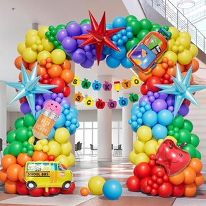 Kit de Guirnalda de Globos para el Regreso a Clases, Globos Arcoíris para el Primer Día de Clases, Decoración para la Bienvenida al Jardín de Infancia y Fiestas Escolares - Product Image 4