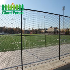 10ft 15 מ 'רול לטבול חם מגולוון מצופה אבץ שרשרת רשת קישור גדר חום מטופלת עץ 3D כלול - Product Image 2