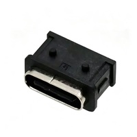 Port de charge femelle USB Type-C 3.0 6 broches SMT PCB à souder, étanche IP68, haute qualité, 12V