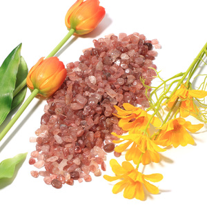 Vente en gros de cristaux DIY en vrac, copeaux de fraises, pierres roulées de guérison, pierres précieuses, produits spirituels, gravels pour ornements Feng Shui - Product Image 3