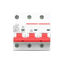 Disjoncteur miniature 1P 2P 3P 4P DZ47-125 80A 125A 10kA MCB Air 380V 50Hz Protection LSIG