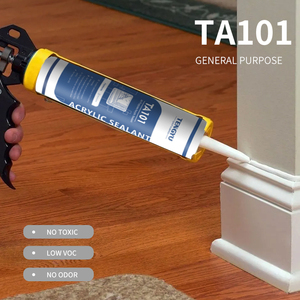 Màu vàng kháng không crack họa sĩ trắng Acrylic caulk <span class=keywords><strong>Sealant</strong></span> cho ốp chân tường Board caulking - Product Image 3
