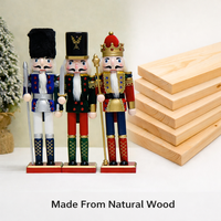 Casse-noix décoratif de Noël, figurine de Noël à thème pour la décoration de la maison