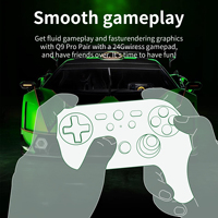 Q9 PRO 4K HD Gaming Stick, Console de jeu rétro portable avec deux manettes sans fil