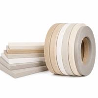 Bande de chant PVC personnalisée, écologique, à haute performance, finition mate effet bois, pour la fabrication de meubles dans les pays en développement