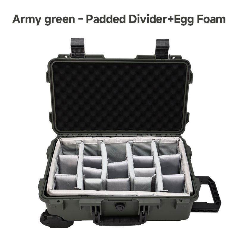 Green-Padded Divider+Egg Foam