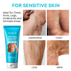 Crème dépilatoire indolore, efficace, apaisante et sans défaut <span class=keywords><strong>pour</strong></span> le corps, les jambes, la poitrine, les aisselles, les zones intimes et les zones sensibles <span class=keywords><strong>pour</strong></span> hommes - Product Image 2