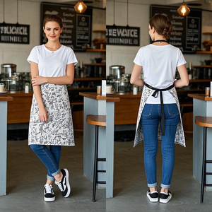 Nhà máy tùy chỉnh mặc kháng vải nửa Tạp dề độc đáo monogramming cho một liên lạc cá nhân - Product Image 4