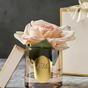 Nouveau diffuseur de parfum à roseaux avec huiles essentielles florales pour la Saint-Valentin, pour la décoration de la maison, avec des fleurs parfumées - Product Image 4