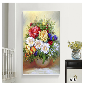 Custom Modern 3-Panel <strong>Couple</strong> Wall Art Canvas Tropical Leaves Paintings Hotel Project Decoration <strong>Artworks</strong> Paint Numbers Product - Product Image 4