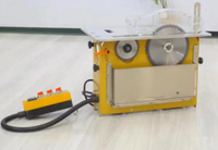 Scie à bois Scie circulaire Mini scie à table coulissante Machines à bois Scie à table coulissante