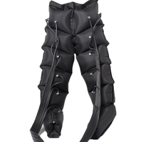 Bottes de compression d'air pour tissus profonds à 6 chambres, masseur de récupération des jambes avec écran tactile LCD pour les douleurs musculaires, usage domestique pour athlètes