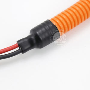 Изготовленный на заказ электромобиль высокого напряжения 2-контактный кабель для хранения мощности 180a Жгут проводов 2 концевых кольцевых клемм - Product Image 3