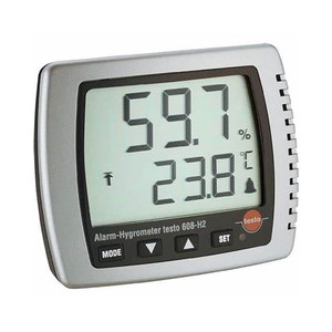 เครื่องวัดอุณหภูมิและความชื้นแบบพกพา Testo 608-H2 สำหรับการวัดอุณหภูมิและความชื้น OEM/ODM ปรับแต่งได้ มาตรฐาน IP65 รับประกัน 1 ปี - Product Image 1