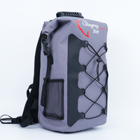 Sacoche de selle arrière légère et étanche pour moto 36-56L, sacoche de queue sèche, sacoche pour casque, bagages, pour la conduite, le camping et la navigation