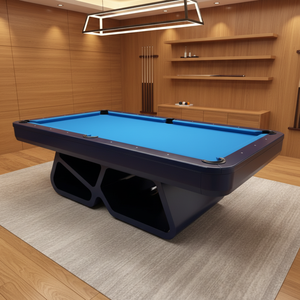Mesa de Billar Profesional Personalizada de Fábrica de 7, 8 y 9 Pies, Mesa de Billar de Estilo Americano para el Hogar o Bar - Product Image 1