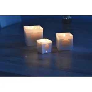 Vela de cristal CUBE, merchandising personalizado - Product Image 4