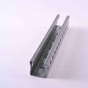 Hochwertiger perforierter C-Kanal Zink <span class=keywords><strong>Aluminium</strong></span> Magnesium Federbein Stütz kanal Stahl - Product Image 6