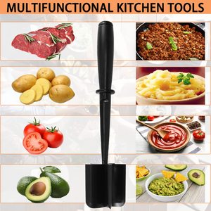 Hachoir à viande manuel multifonctionnel pour cuisine, en nylon résistant à la chaleur, moteur en cuivre pur, garantie 5 ans, usage commercial - Product Image 2