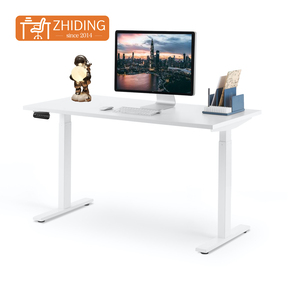 Khung Trắng điện đứng bàn Chiều cao có thể điều chỉnh đứng lên bàn làm việc bàn máy tính cho văn phòng nhà - Product Image 1