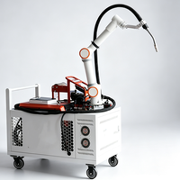 Bras robotique industriel à 6 axes, cobot de soudage collaboratif pour le travail automatique des métaux, soudage de précision sûr