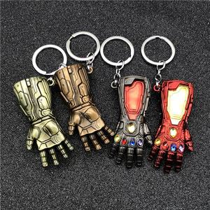 <span class=keywords><strong>Film</strong></span> <span class=keywords><strong>en</strong></span> gros Mar Vel <span class=keywords><strong>Avengers</strong></span> Porte-clés 3D Iron Man Hulk Gauntlet Fist Gloves Porte-clés <span class=keywords><strong>en</strong></span> alliage de zinc porte-clés souvenir Marv El - Product Image 4