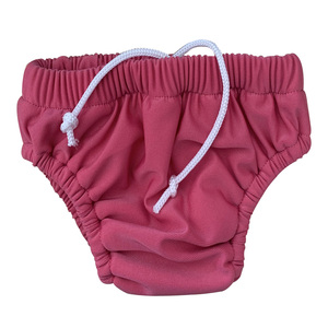 Pañal de natación de bebé reutilizable impermeable y lavable de microfibra para nadadores activos - Product Image 1