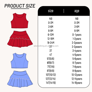Ensemble de vêtements de yoga personnalisés pour filles à faible MOQ : haut sans manches et jupe plissée avec logo sur mesure - Product Image 5