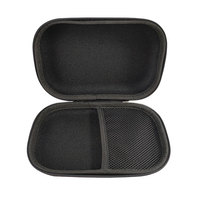 Étui de rangement portable mini en EVA rigide avec poche en filet, antichoc, pour petits gadgets numériques, outils et accessoires