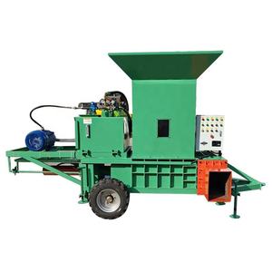 Cosechadora trituradora de paja de maíz para granja de ganado a pequeña escala, pequeña máquina de almacenamiento verde autopropulsada - Product Image 1