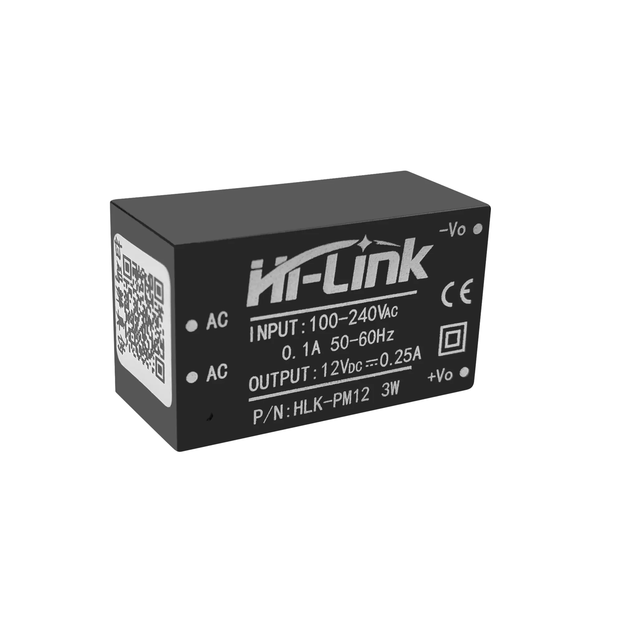 Hi-Link-módulo de alimentación original, CA de 220V a 3W, 12V, 0.25A, CC, con certificado CE RoHs, HLK-PM12