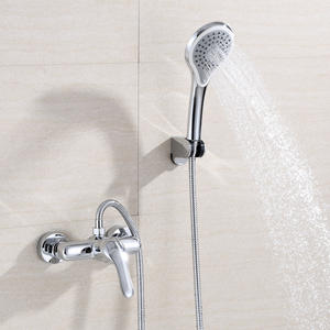 ชุดวาล์วฝักบัวติดผนัง Chenlu พร้อมฝักบัวมือและสายยางยืดหยุ่นสำหรับใช้ในห้องน้ำ - Product Image 3