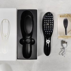 หวีแปรงไฟฟ้าสำหรับนวดหนังศีรษะอุปกรณ์ปลูกผมร่วงหวีนวดหนังศีรษะ - Product Image 6