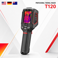 Caméra thermique portative Guide T120 256x192 -20 à 400 °C ° Caméra infrarouge pour l'inspection électrique et CVC