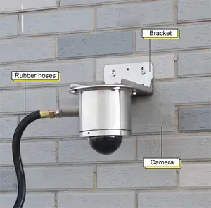 热卖速度不锈钢防爆圆顶摄像机与其他摄像机附件支持POE Hik-Connect应用程序红外
