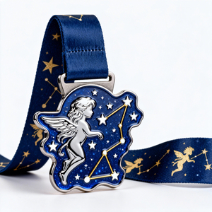 Manufacturer Design Medal Custom Logo Gold Personalized Zinc Alloy Metal 2d 3d <b>Running</b> Race <b>Animal</b> Sports Medals With Ribbon - Product Image 4